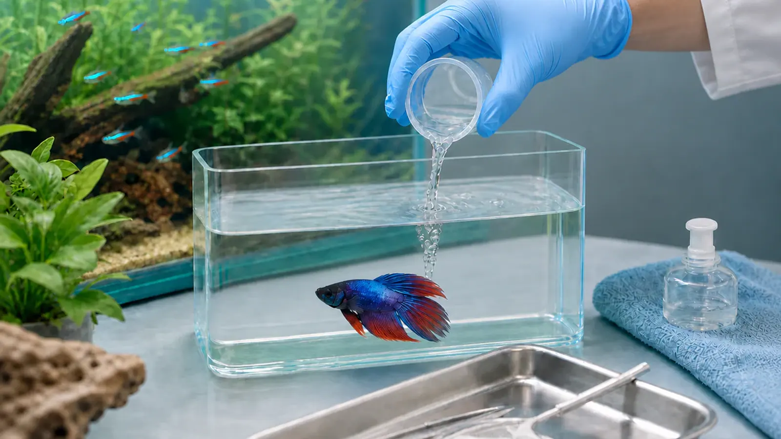 Comment euthanasier un poisson d'aquarium ?
