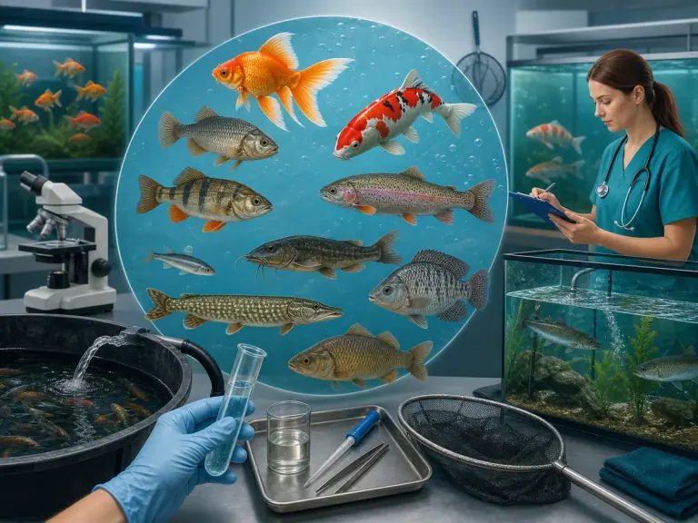 Quelle est la liste des espèces de poissons considérées comme "domestiques" ?
