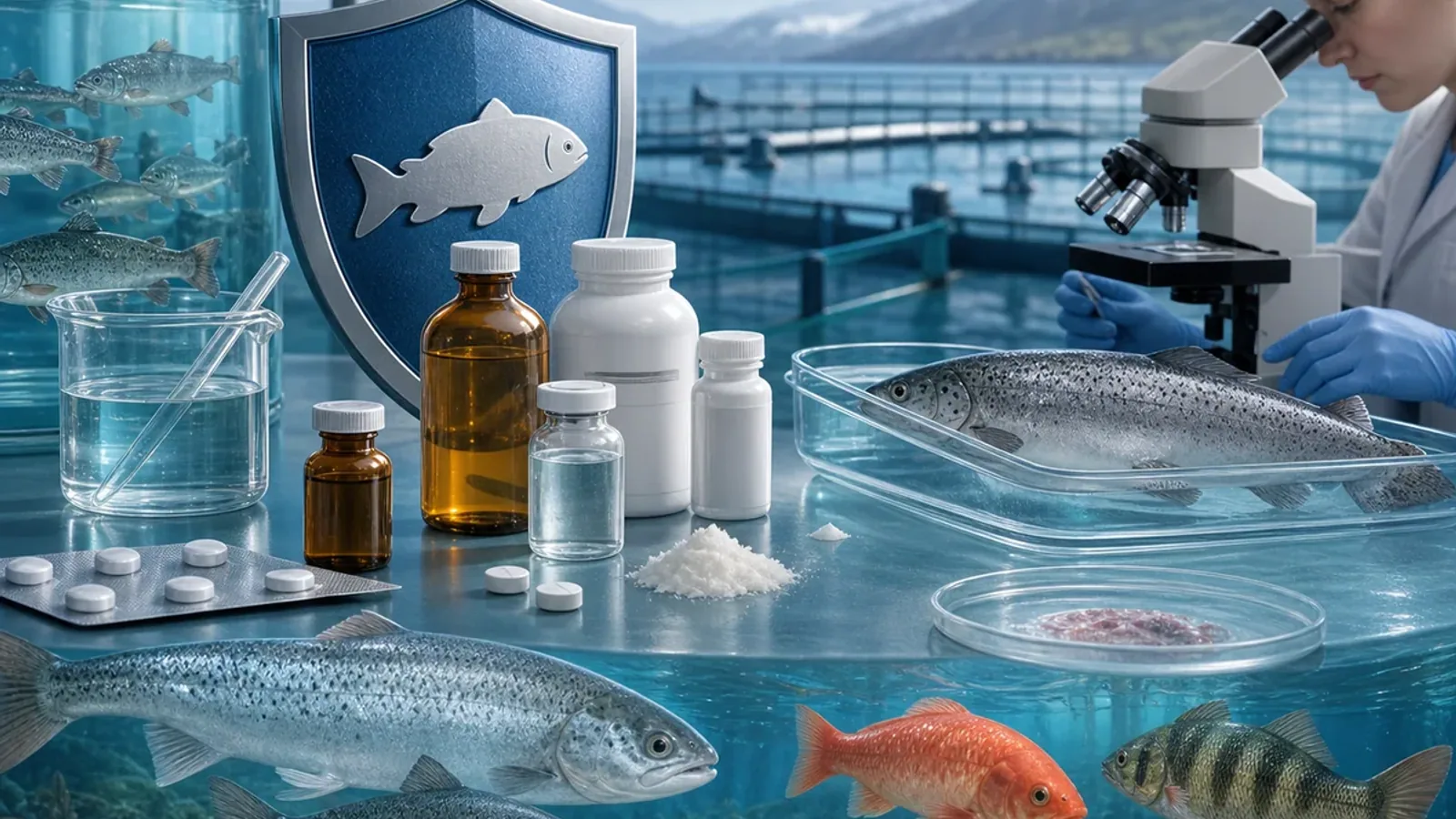 Quelles sont les médicaments avec AMM Poissons ?