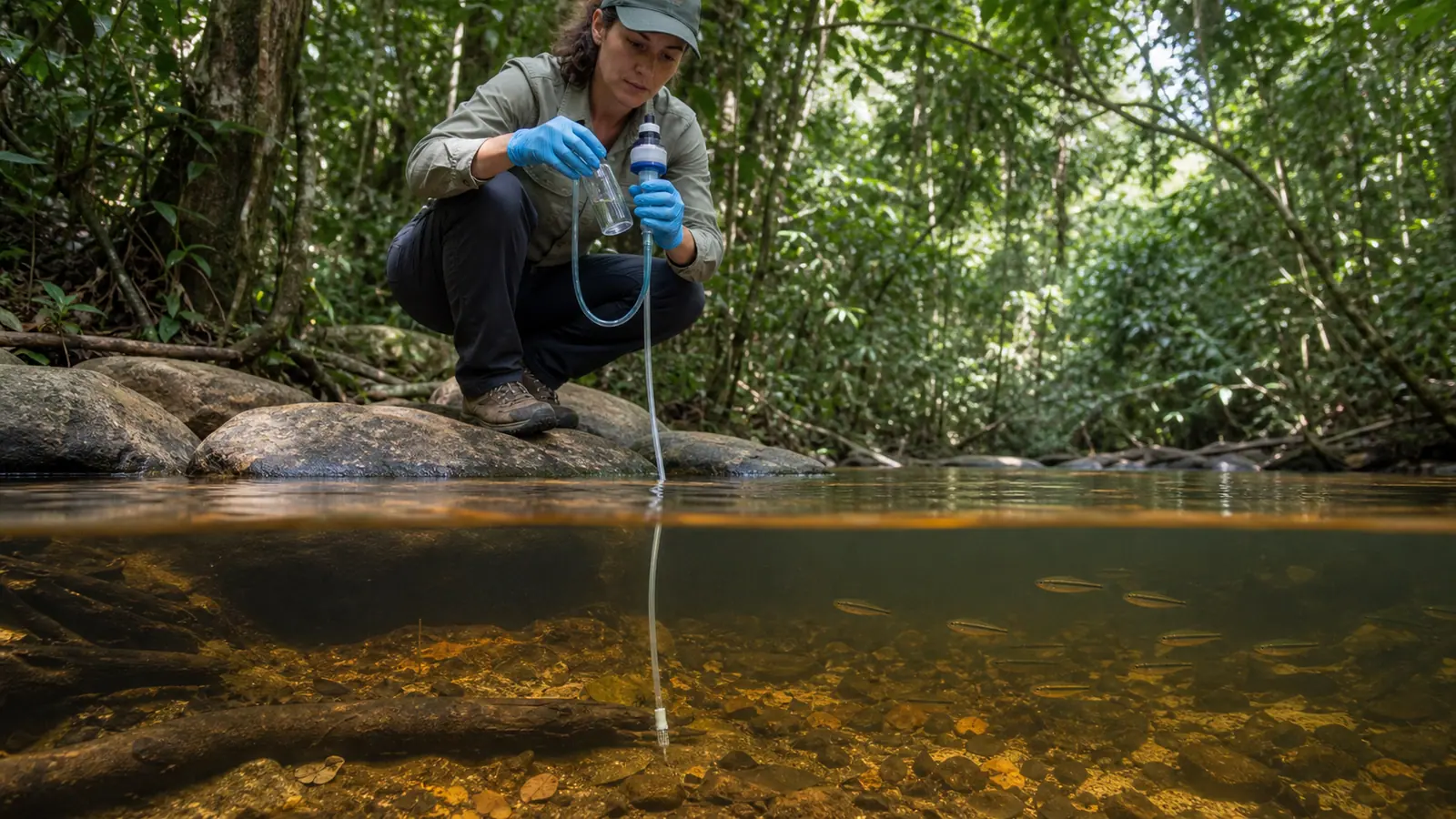 Poissons de Guyane : une bibliothèque 12S pour l’ADNe