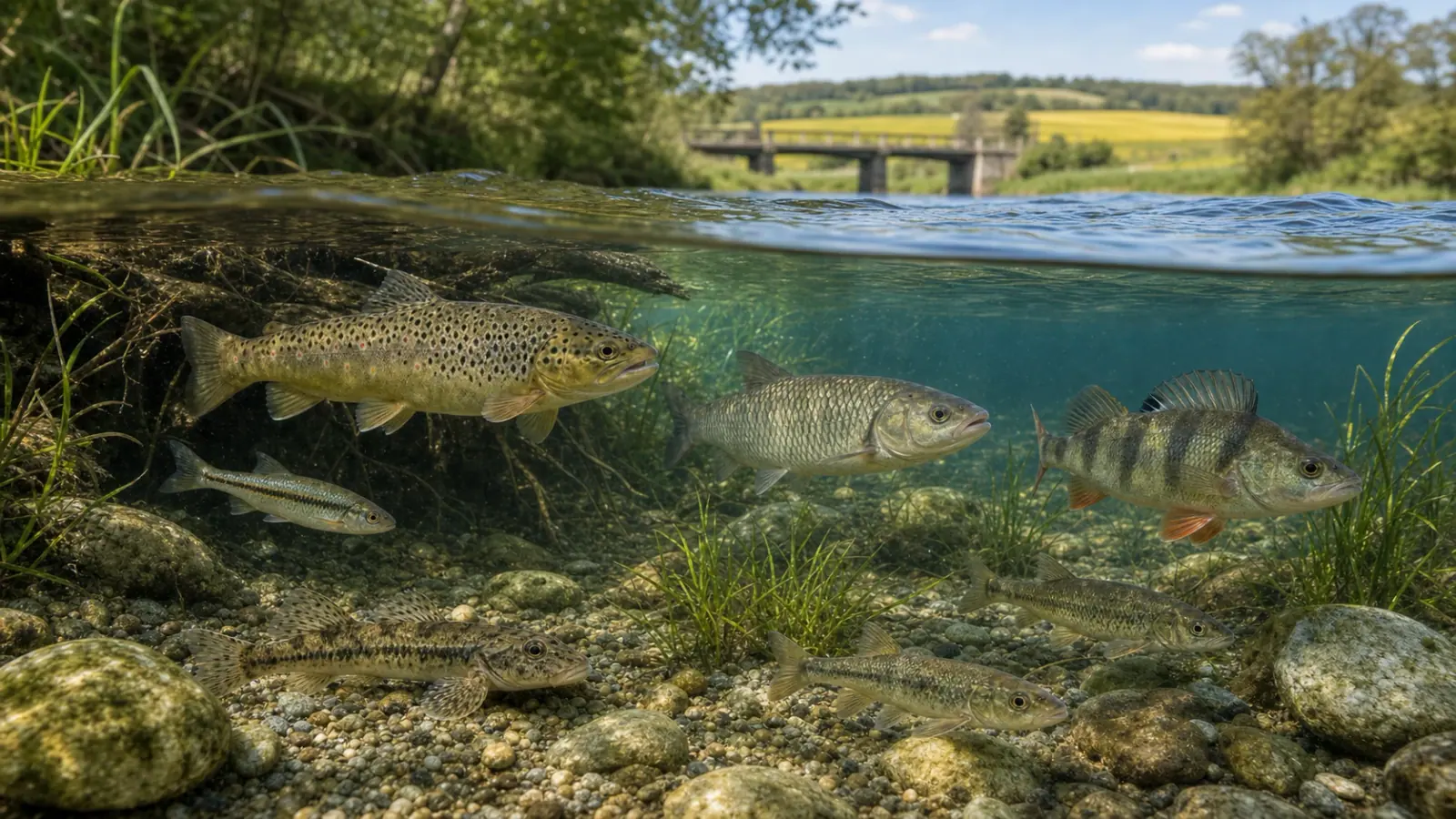 Rivières : la biodiversité stabilise les communautés de poissons