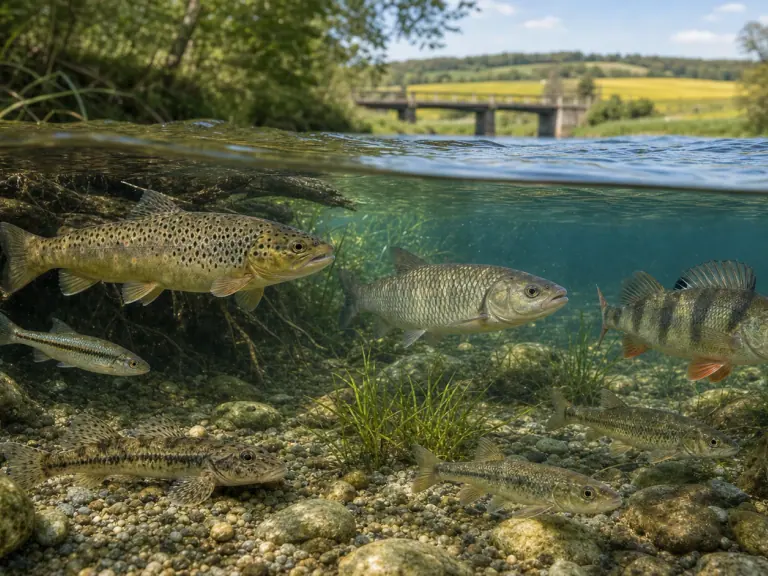 Rivières : la biodiversité stabilise les communautés de poissons