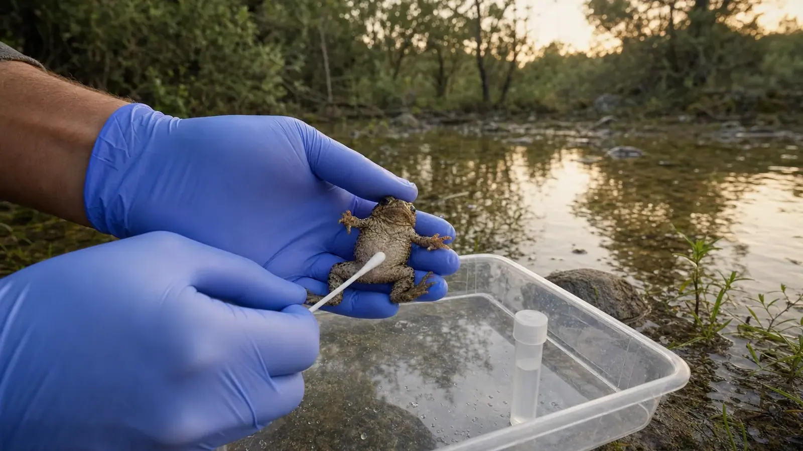 Chytrides en Catalogne : surveiller les amphibiens au-delà des seuls foyers visibles