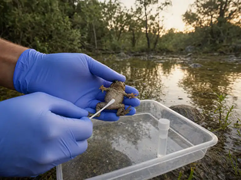 Chytrides en Catalogne : surveiller les amphibiens au-delà des seuls foyers visibles