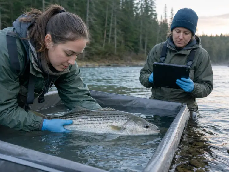 Méthode RAMP : évaluer les poissons avant leur remise à l’eau