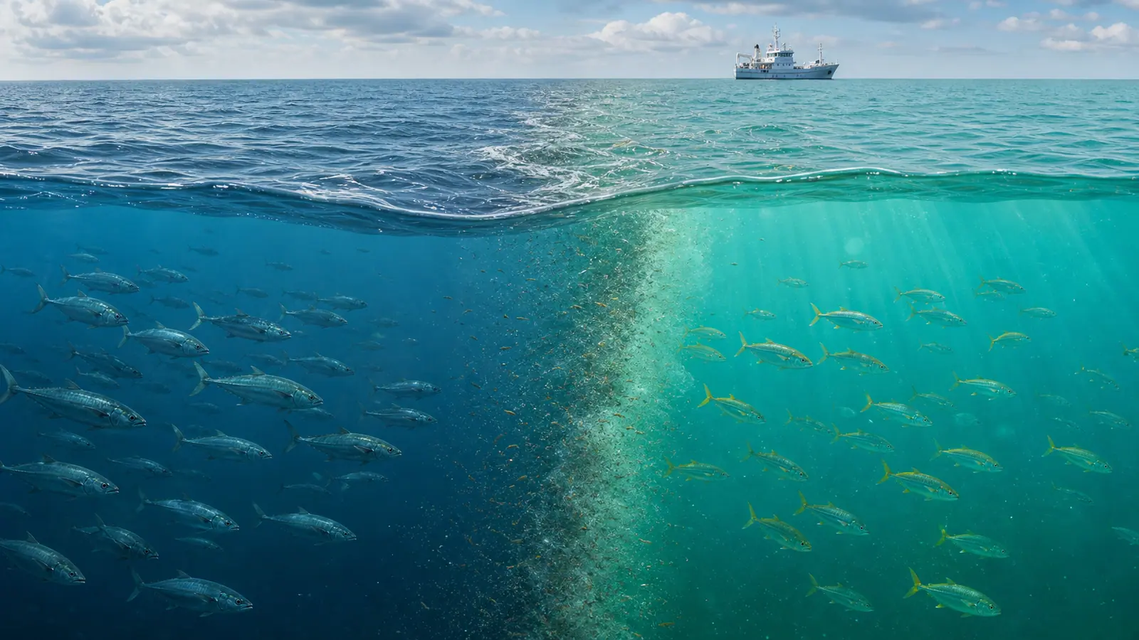 Fronts océaniques : des barrières autant que des zones de pêche
