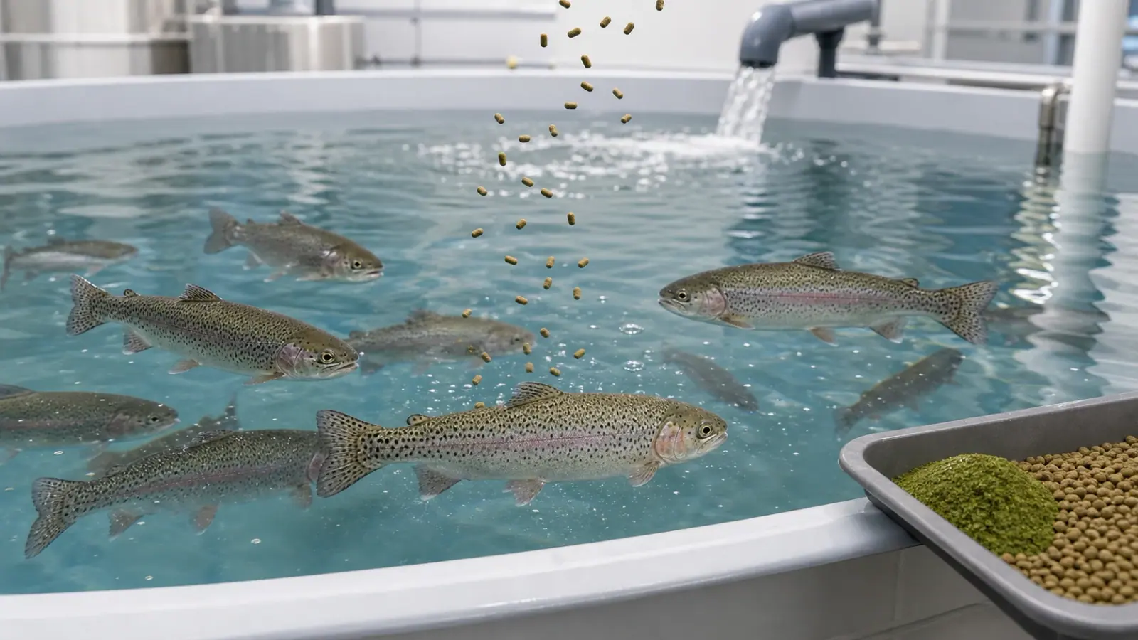 Truite arc-en-ciel : remplacer l’huile de poisson par des microalgues sans confondre promesse et validation