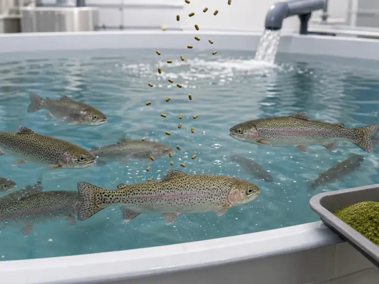 Truite arc-en-ciel : remplacer l’huile de poisson par des microalgues sans confondre promesse et validation