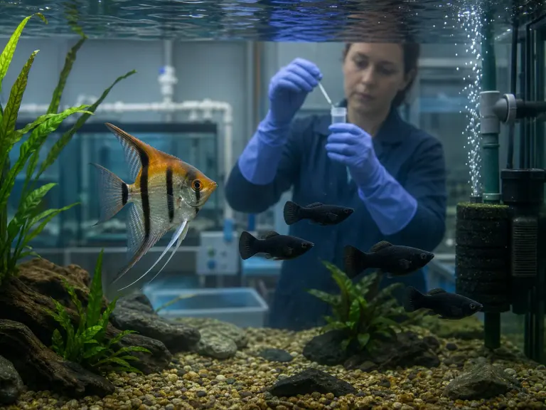 Mycobactéries en aquarium public : diagnostiquer sans surinterpréter