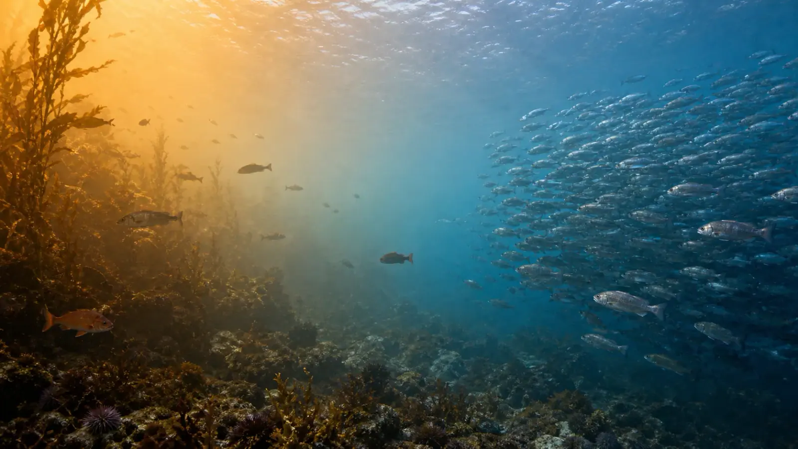 Océans plus chauds : la biomasse des poissons se redistribue
