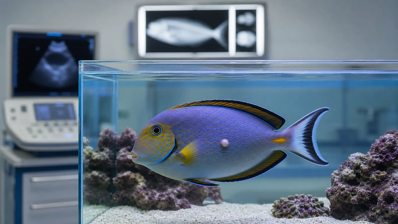 Tumeurs chez les poissons d’aquarium public : observer, prélever et diagnostiquer sans conclure trop vite