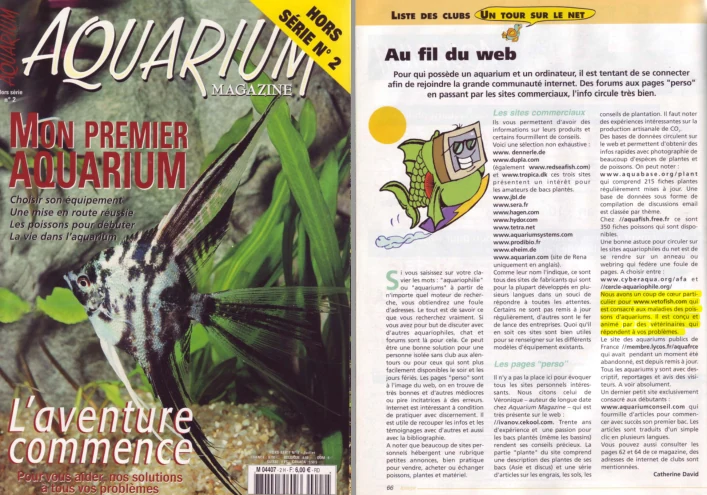 Aquarium Magazine - Mon premier aquarium (hors-série)