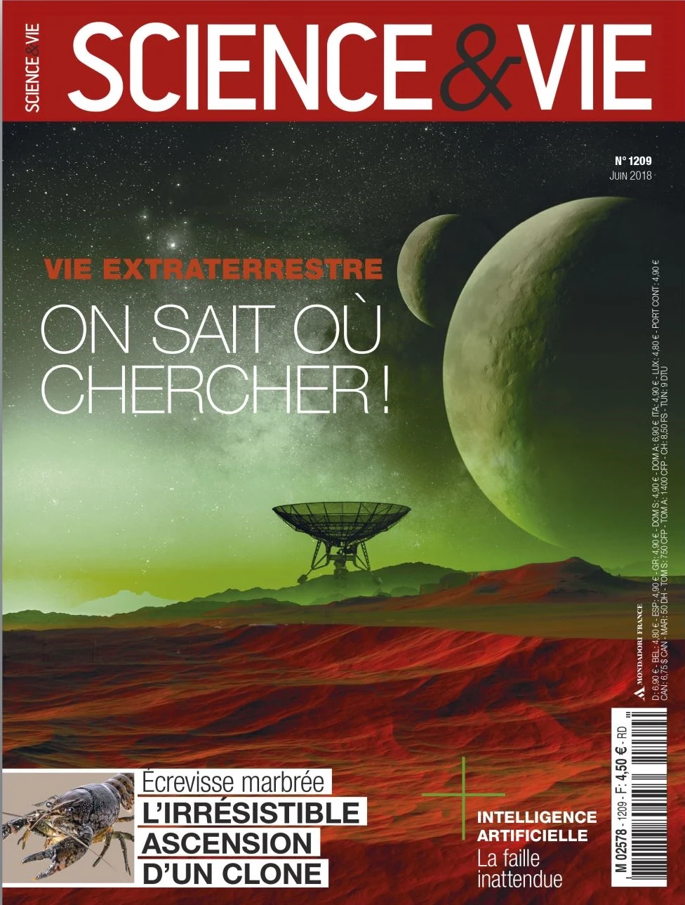 Science & Vie n°1209 juin 2018
