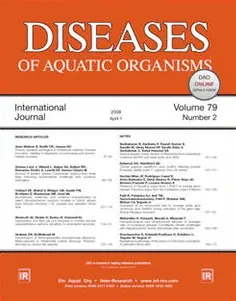 Couverture de la revue Diseases of Aquatic Organisms